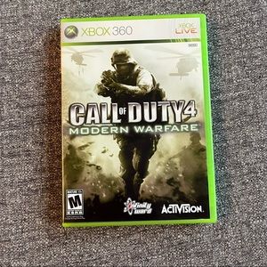 XBOX 360 Call of Duty 4: Modern Warfare (COD) Game